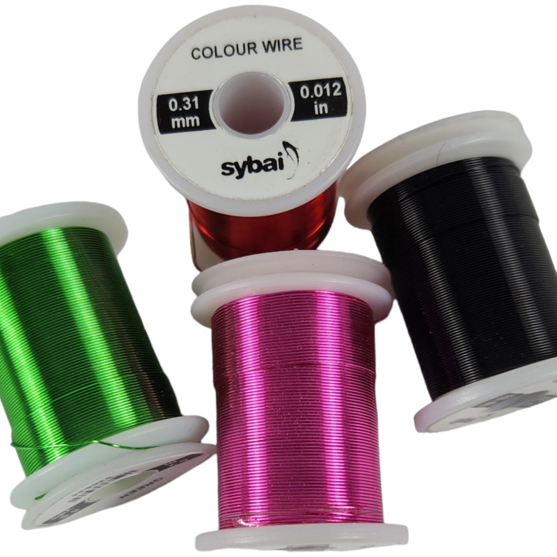 Round Wire – 0.3mm|black|bright pink|brown|chartreuse|copper|gold|green|olive|orange|red|rich gold|silver|wine red