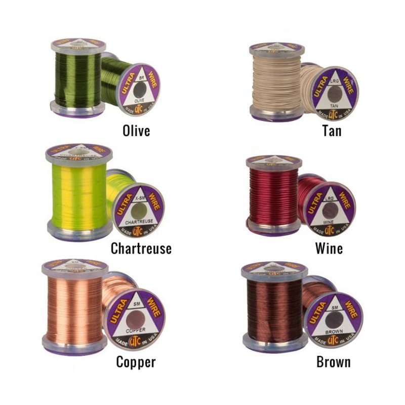Ultra Wire – Small|amber|black|blue|brown|chartreuse|copper brown|copper|gold|green|hot orange|hot yellow|olive|red|rust|silver|tan|white|wine