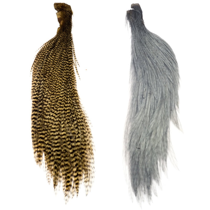 Dyed Half Cape|Grizzly Ginger|Grizzly Golden Olive|Grizzly Honey|Grizzly Light Dun|Black|Brown|Coachman Brown|Golden Olive|Light Dun|Medium Dun|Olive