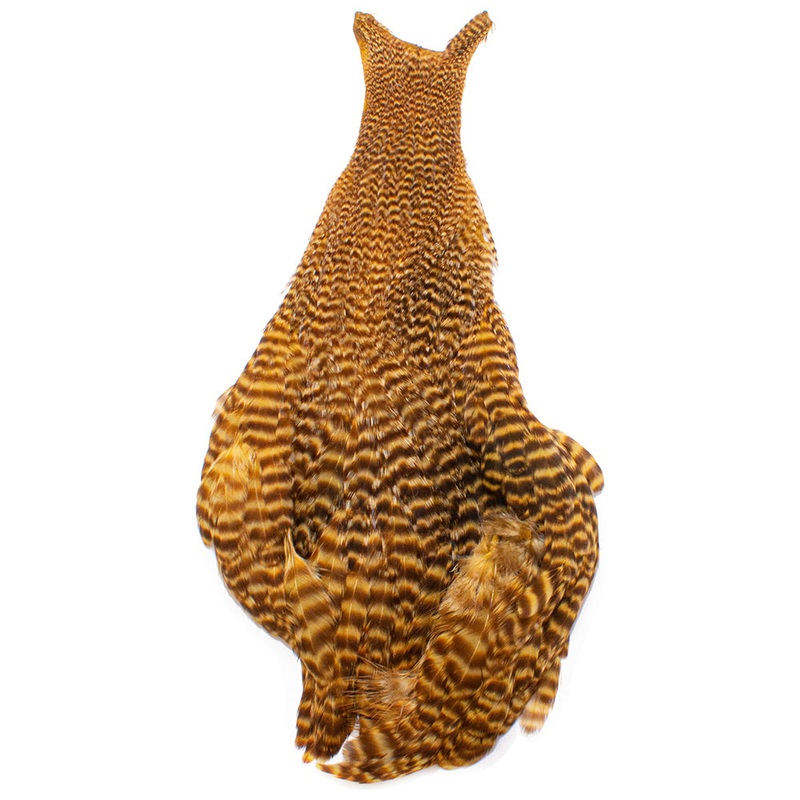 Dyed Hen Cape|Grizzly Ginger|Grizzly Golden Olive|Grizzly Honey|Grizzly Light Blue Dun|Black|Brown|Coachman Brown|Golden Olive|Light Blue Dun|Medium Blue Dun|Olive