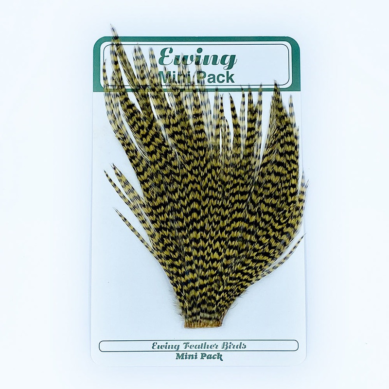 Mini Pack sz 12-14|Grizzly Green Chartruese|Grizzly Ginger|Grizzly Golden Olive|Grizzly Honey|Grizzly Light Blue Dun|Grizzly Light Pink|Grizzly Olive|Grizzly Orange|Grizzly Red|Grizzly Silver Doctor Blue|Grizzly Yellow|Black|Brown|Green Chartruese|Ginger|