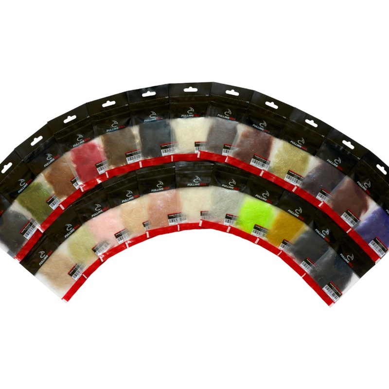 Voodoo Streamer Dub|Bleeding Red|Brown Olive|Bronze Peacock|Brown|Chartreuse UV|Dark Brown Copper UV|Deep Merlot|Gingerbread|Golden|Jet Black|Jet Black Pearl|Jet Black UV|Olive|Olive Oil UV|Purple UV|Salty Dark Tan UV|Smoke Grey UV|Salty Light Tan Pearl|S