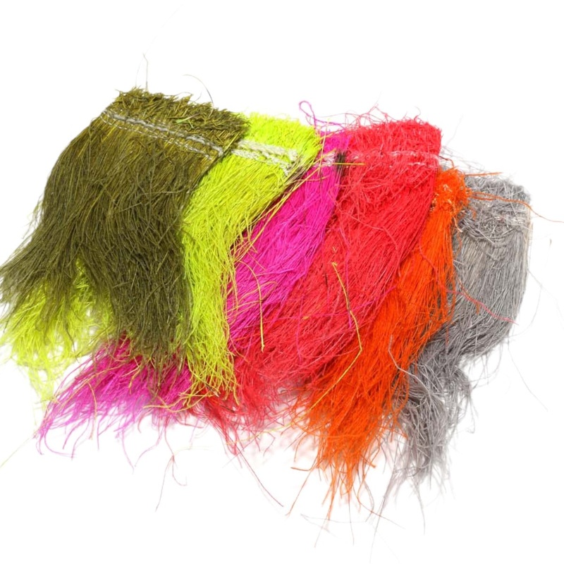 Dyed Over White Peacock Herl|Black|Chartreuse|Fl Red|Fuchsia|Hot Orange|Olive|Purple