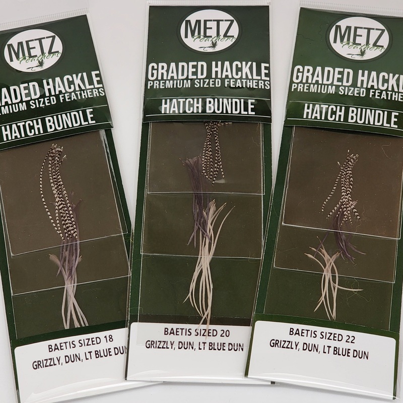 Hackle Hatch Bundle 3pk – Baetis