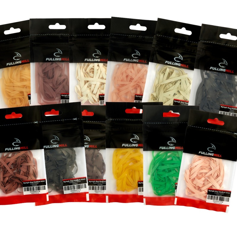 Nymph-Rap|Micro 2mm|Small 3mm|Medium 4mm|Black|Cappuccino|Caddis Cream|Caddis Green|Hydropsyche|Maggot White|Nightcrawler Brown|Translucent Black|Translucent Earthworm|Translucent Flesh|Translucent Natural|Waxworm Yellow