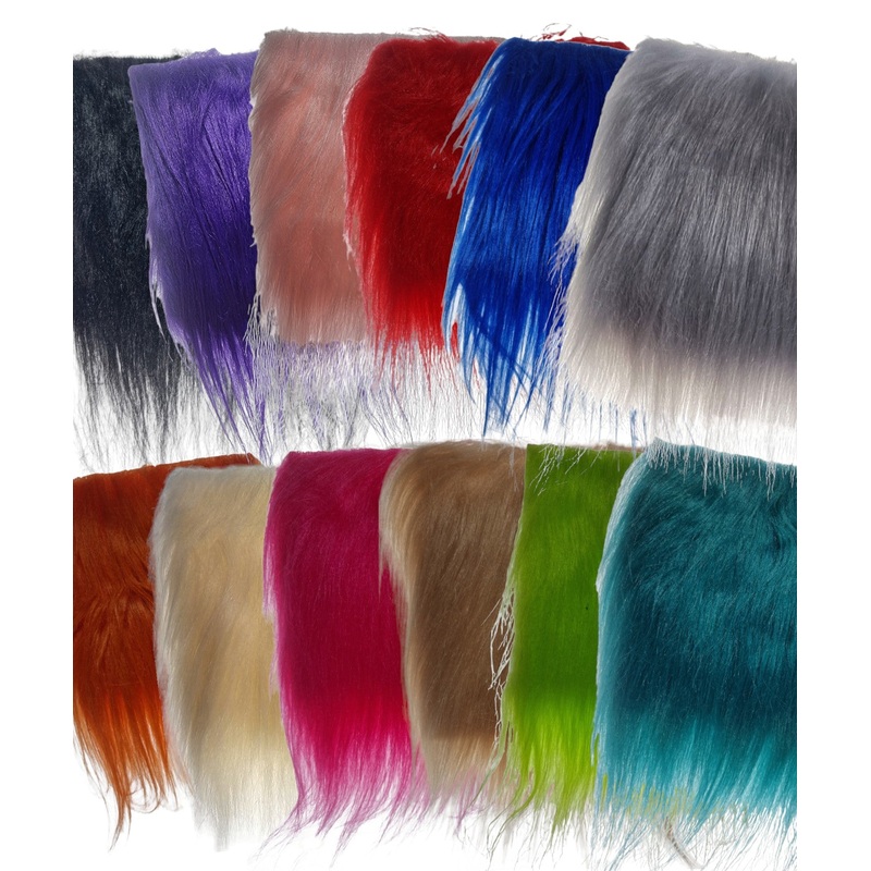 SemperFur|aqua blue|black|brown|chartreuse|cream|dark brown|gray|hot orange|hot pink|kingfisher|olive|rose pink|purple|red|tan|white
