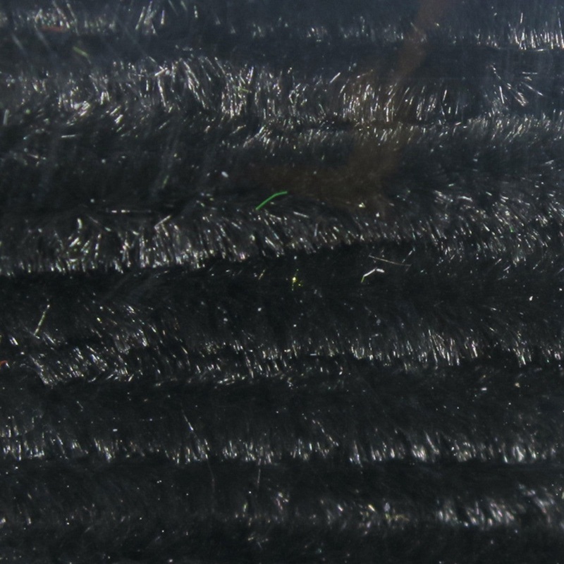 Rayon Chenille, Large|Black|Brown|Coffee|Dark Brown|Dark Olive|Light Olive|Insect Green|Kelly Green|Orange|Purple|Red|White|Worm Green|Yellow