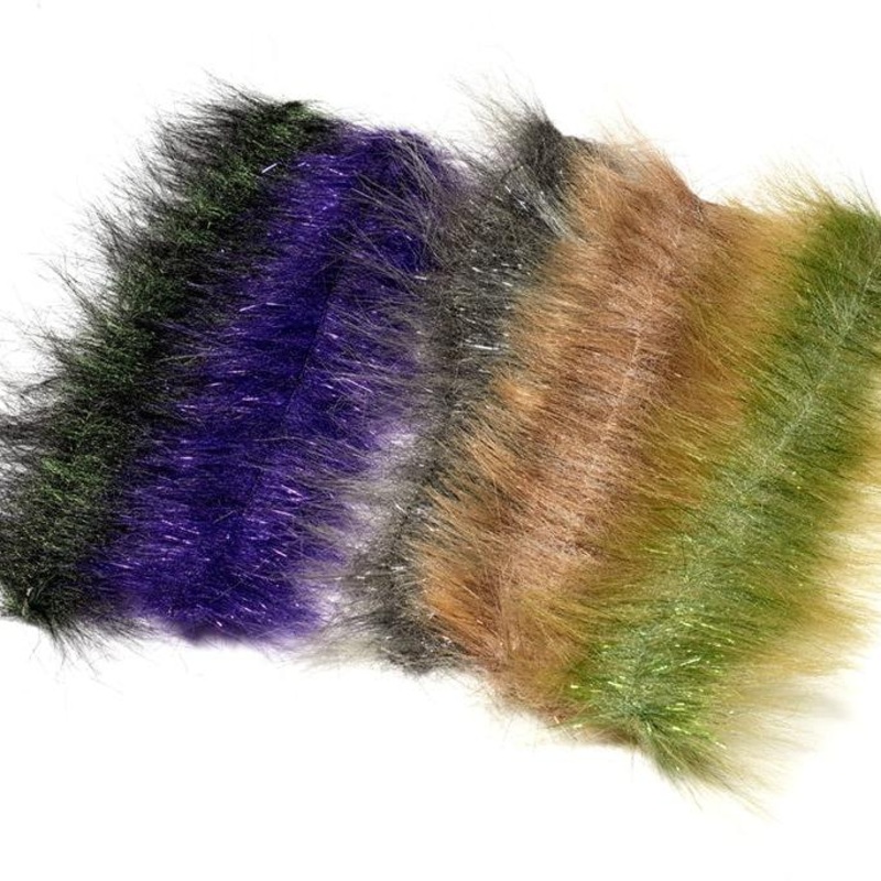 Flashy Craft Brush Medium 1.5|Dirty Olive|DIrty Tan|Blurple|Black & Chartreuse|Olive Brown|Grey Mullet