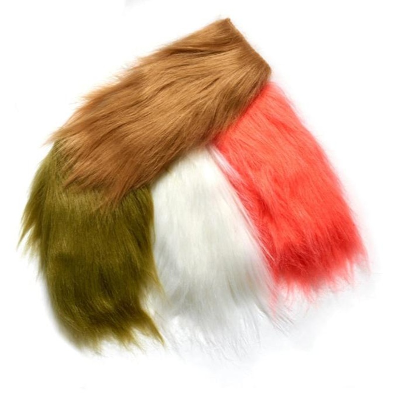 Salty Craft Fur|Black|Chartreuse|Dark Brown|Bright Red|Grey|Hot Orange|Hot Pink|Blue|Olive|Rust|Purple|Salmon Pink|Tan|White|Yellow