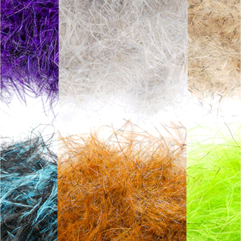 Senyo’s Dirty Bird Dubbing|Black|Bruised|Calypso Blue|Cat Vomit|Citronella|Cocoa Brown|Craw|Craw Orange|Dijon|Dirty Martini|Dog Puke Gold|Fl Fire Orange|Fl Orange|Gold Digger Tan|JJ|Hot Pink|Key Lime|Mottled Grey Brown|Olive|Pearl Blue|Shrimp Pink|Streetw