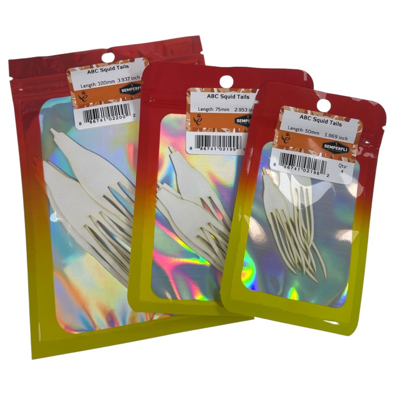 ABC Squid Tails (Pre-Order)|50mm|75mm|100mm
