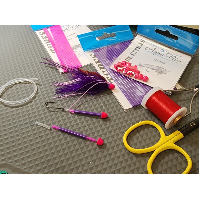 Cone Heads|4.8mm (3/16″)|5.5mm (7/32)|6.3mm (1/4)|Fl. Salmon Pink|Fl. Chartreuse|Fl. Flame|Fl. Pink|King Fisher Blue|Purple|Olive|Metallic Blue|Copper|Black Nickel|Nickel|Metallic Pink|Metallic Orange|Metallic KF Blue