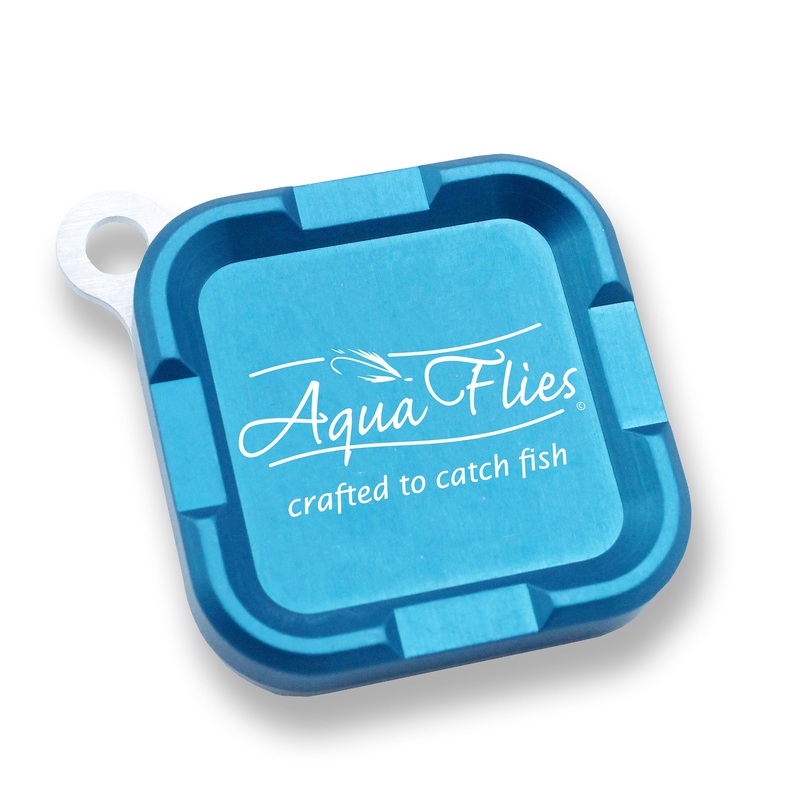 Cling Magnetic Fly Patch|Blue-Aqua Flies|Orange-Tomahawk