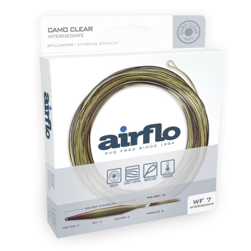 Airflo Clear Camo Intermediate Fly Line