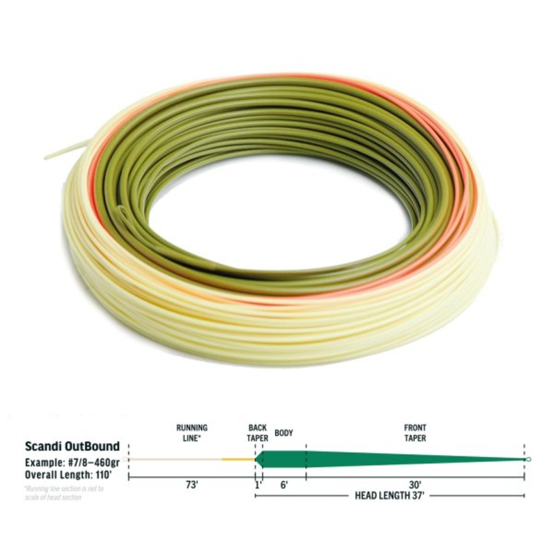 Rio Elite Scandi Outbound Spey Fly Line