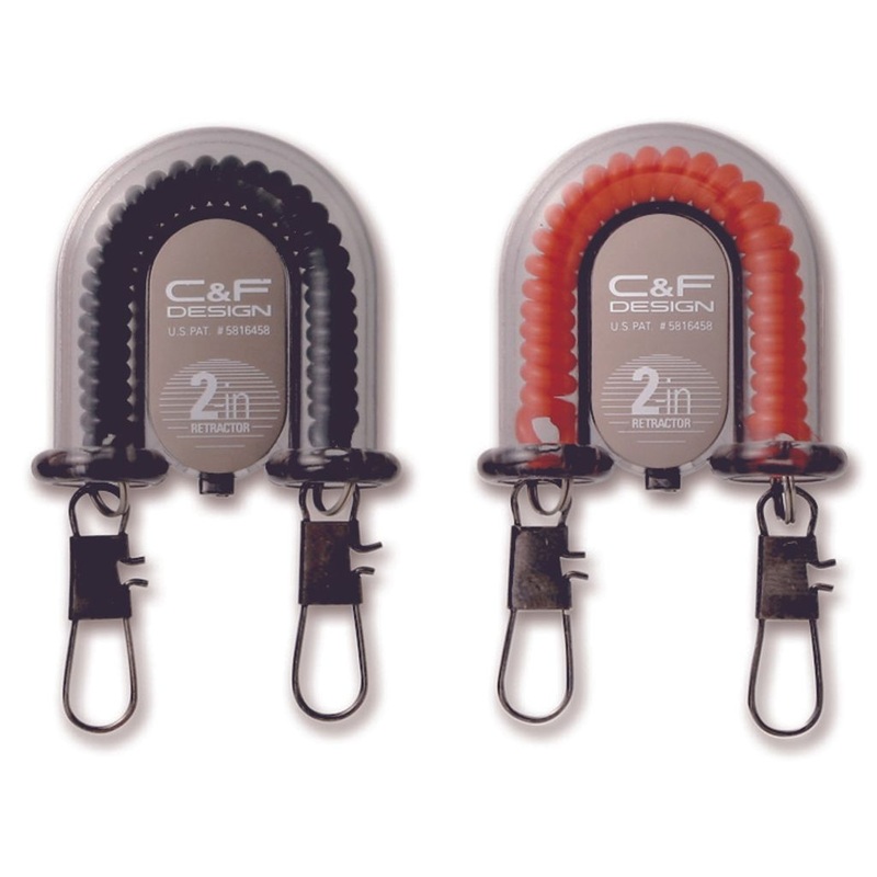 C&F 2-in-1 Retractor|Black|Orange
