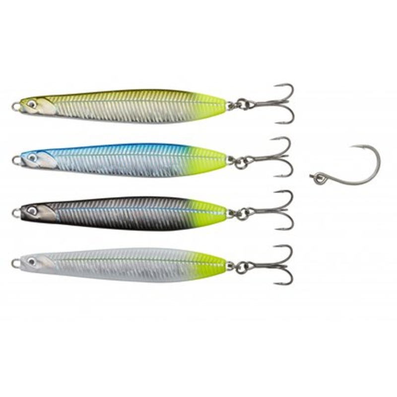 Savage Gear Surf Seeker ISP|6.8cm/ 12g|10cm/ 30g|Black Pearl|Fl. Red/ Black|Fl. UV Green Yellow|Blue Chrome|White Pearl