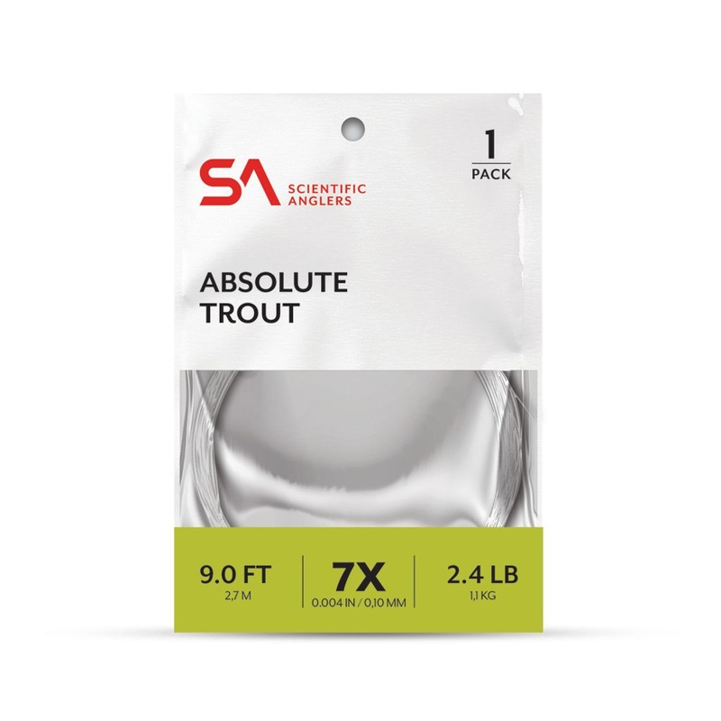 Scientific Anglers Absolute Trout Tapered Leader
