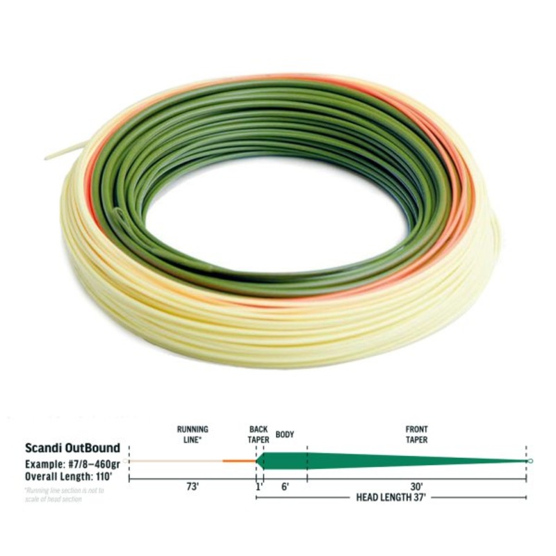 Rio In Touch Scandi Outbound Switch Fly Line