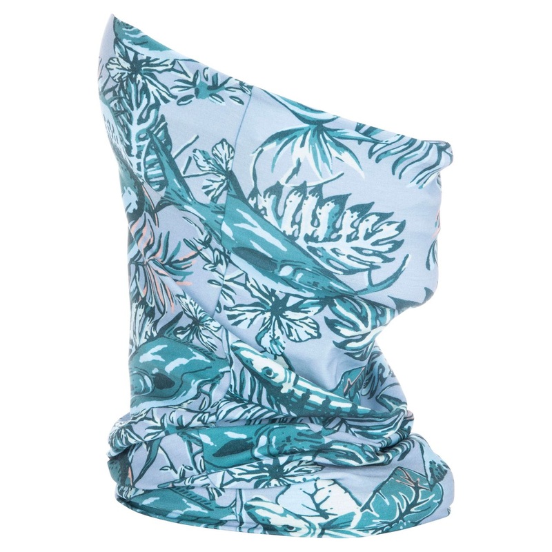 Simms Neck Gaiters|Slamdown Steel Blue|Hex Flo Camo Steel