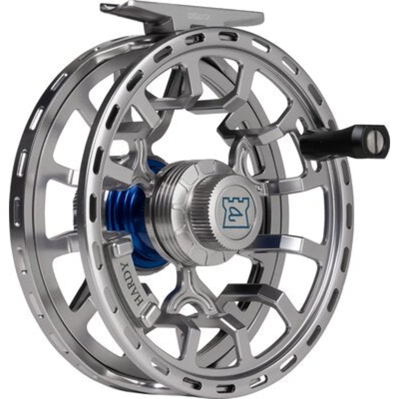 Hardy Fortuna Regent Fly Reel|6000 |5/6/7|8000 |7/8/9|10000 |9/10/11|12000 |11+|Silver|Black