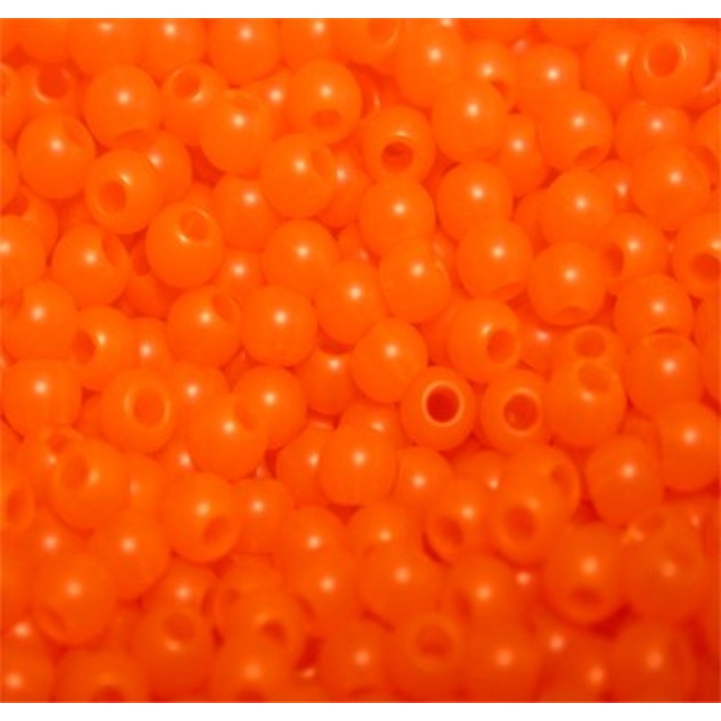 SFT Plastic Beads|4mm|6mm|Red|Orange