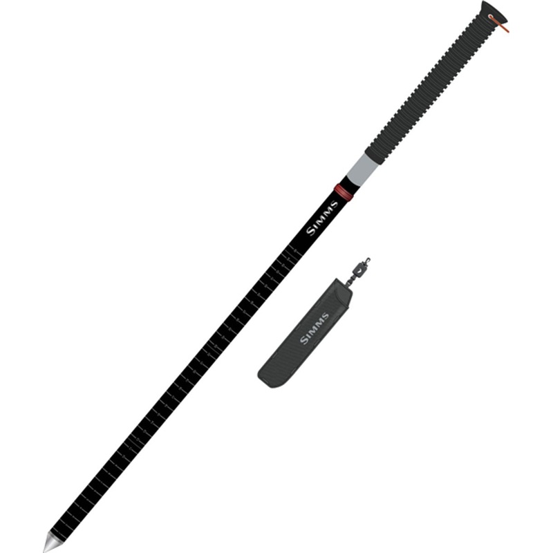 Wading Staff Alum. Black