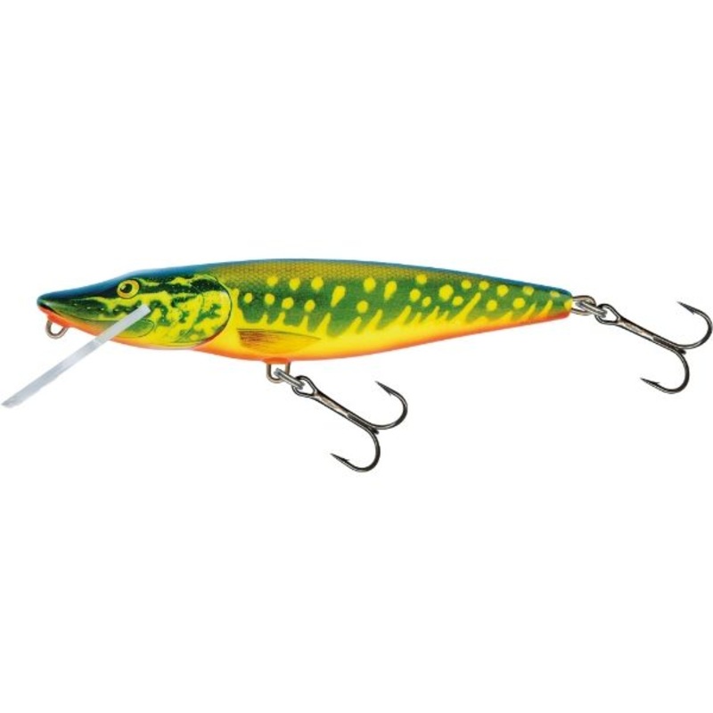 Salmo Pike Crank Bait|Albino Pike|Hot Pike|Real Pike