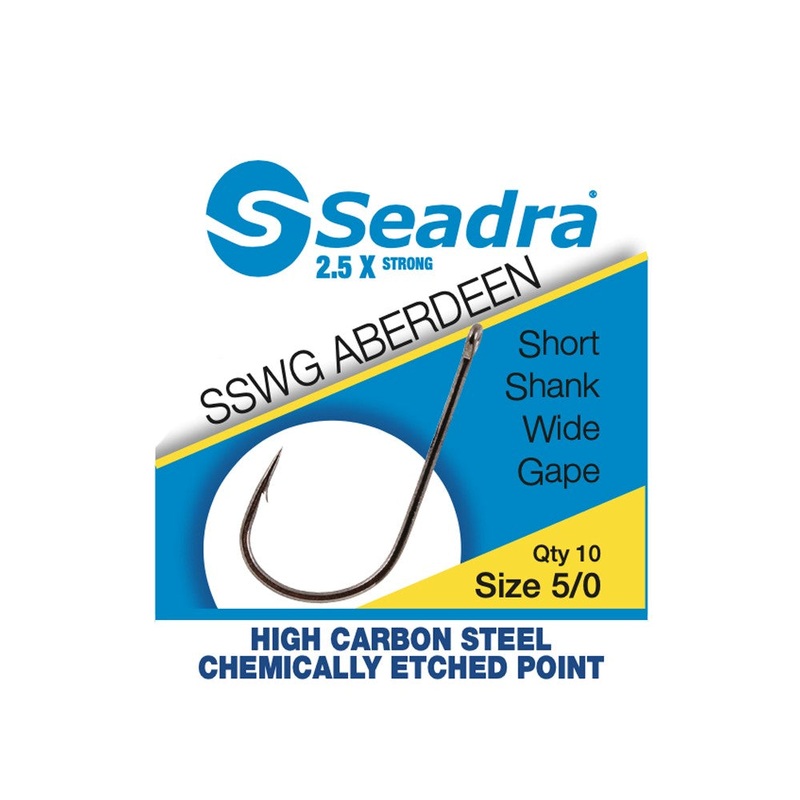 Seadra SSWG Aberdeen Hook|3/0|4/0|5/0|6/0