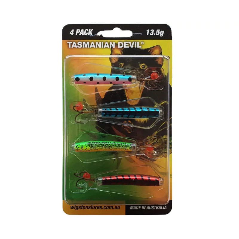 Tasmanian Devil Lures 4pack|13grm|Pack No.2|Pack No.4