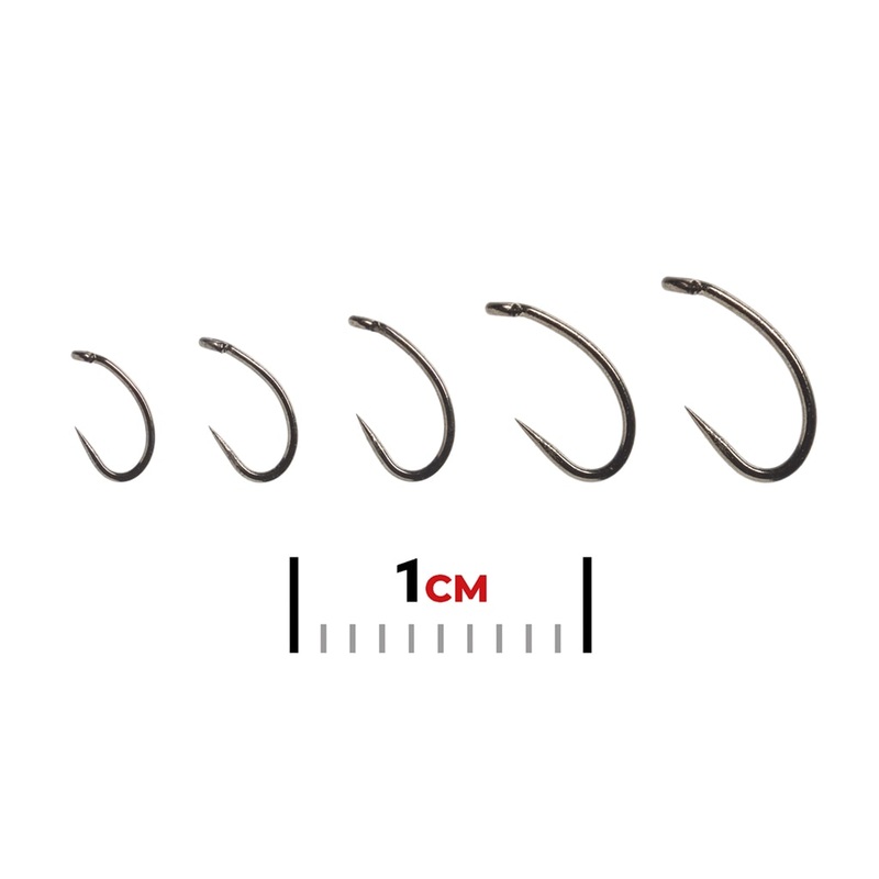 Fulling Mill 5145 Tactical Midge Black Nickel Barbless Hooks