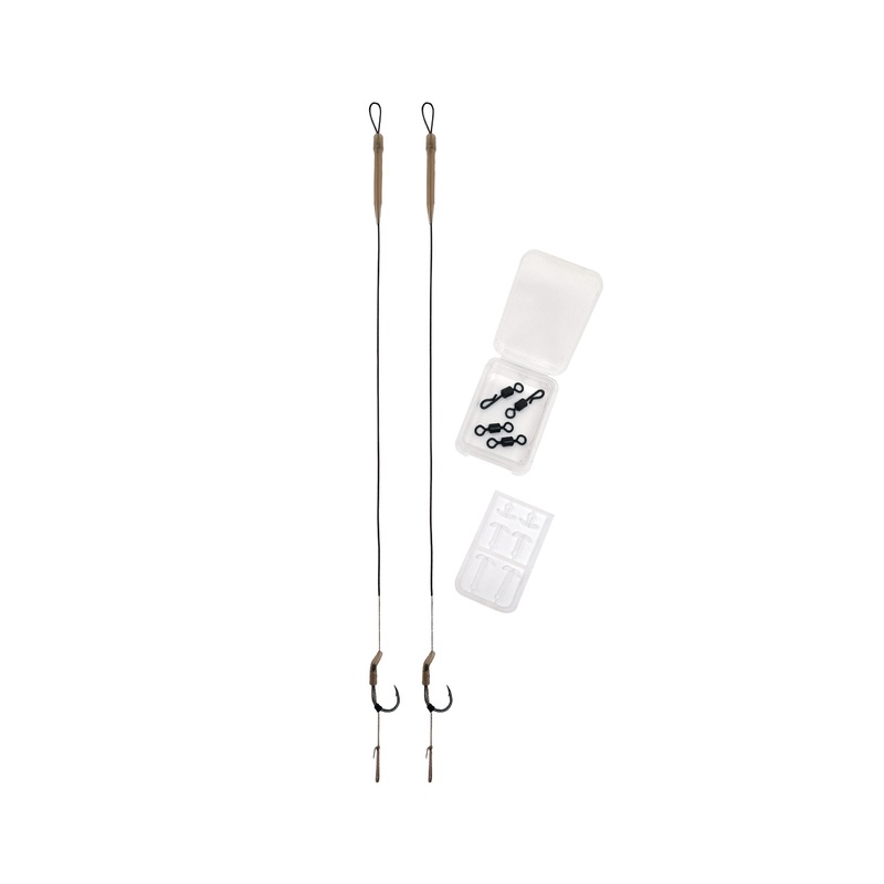 CARP ON 2pk Wide Gape Ready Rig – micro barbed