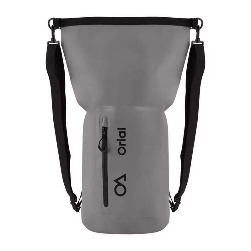 Orial Roll-Top Dry Bag 20L|Grey|Green