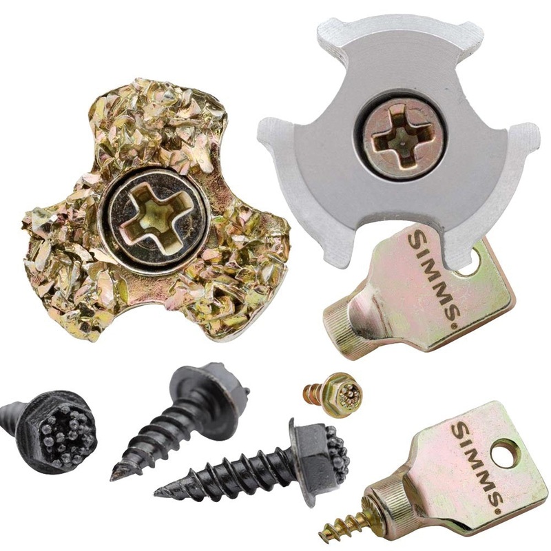 Simms Hardbite Studs/Cleats|Star Cleat – Alumibite|Hardbite Stud – Felt|Hardbite Stud – Rubber|Star Cleat – Hardbite