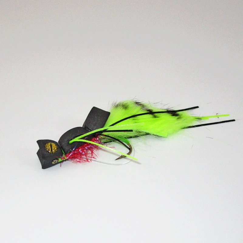 Bass Flipper|Black|Black Chartreuse|Black Olive|Black Orange|Black Purple|White|White Chartreuse|White Orange