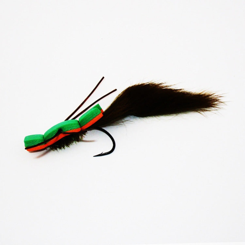 Bass Flipper|Black|Chartuese|Olive