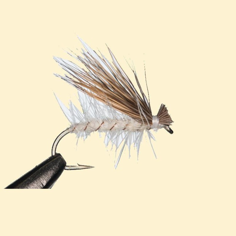 Elk Hair Caddis – 3 pack||14||16|Olive|Cream