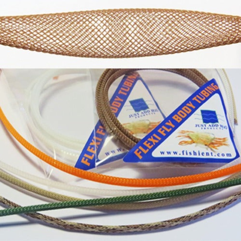 Flexi Fly Braided Tubing|Brown|Snake Skin|Olive|Tan|White