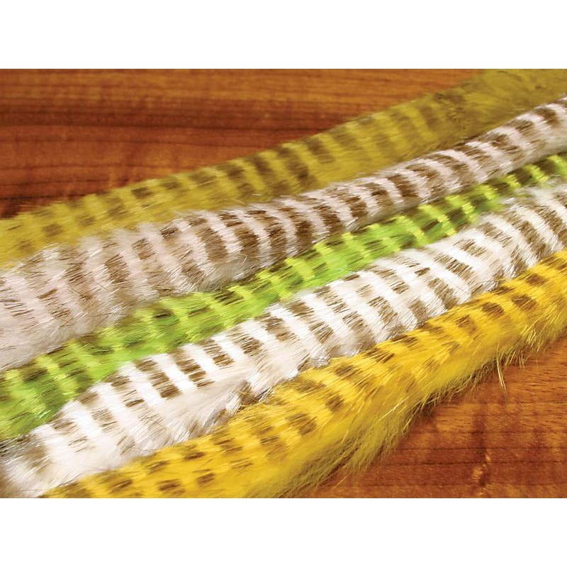 Hareline Black Barred Magnum Rabbit Strips