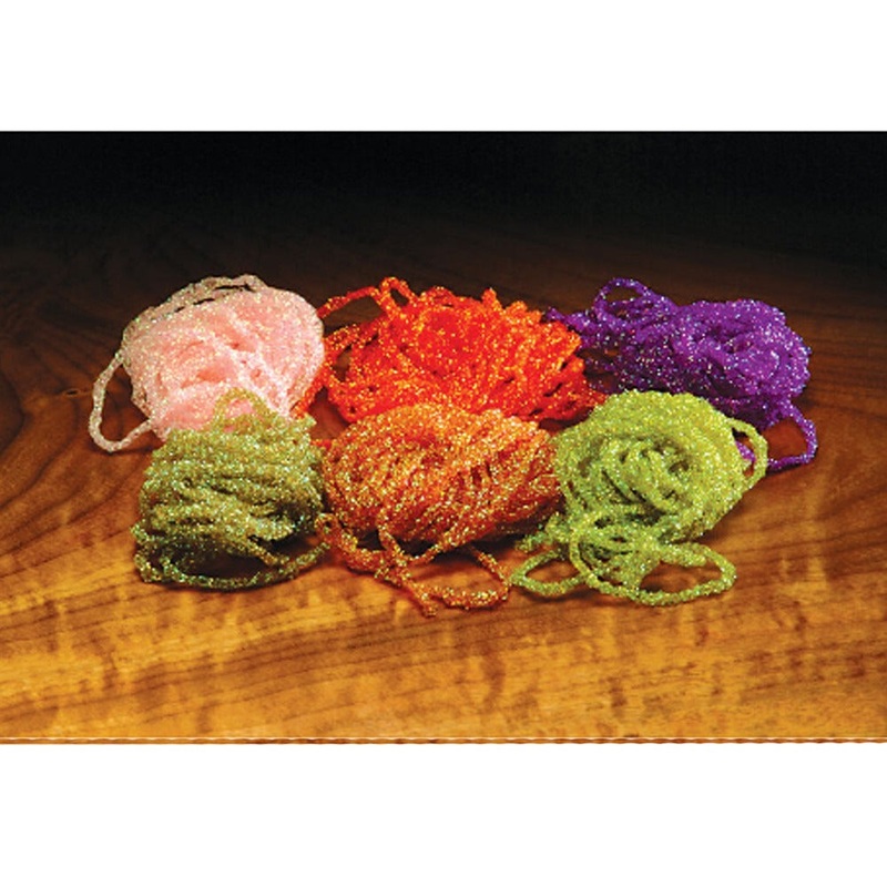 Hareline Diamond Braid Dyed Over Pearl