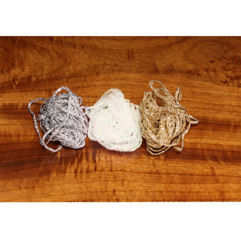 Hareline Diamond Braid|Holographic Gold|Pearl|Holographic Silver|Gold|Pink|Silver