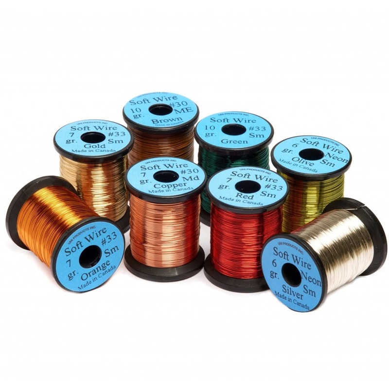 Uni-Soft Wire|Small|Medium|Large|Black|Copper|Gold|Green|Neon Olive|Neon Yellow|Red