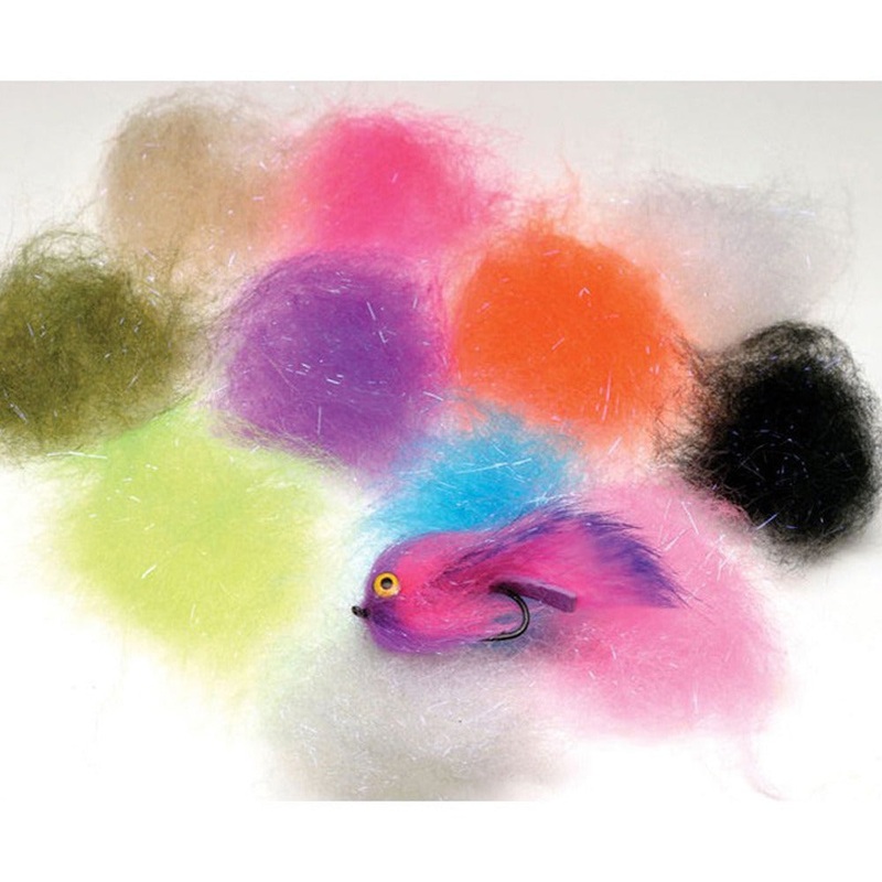 Senyo’s Laser Dubbing|Fl. Chartreuse|Lt. Olive|Olive|Black|Purple|Brown|Sculpin Olive|Tan|Rusty Bronze|Fl. Hot Orange|White|Red