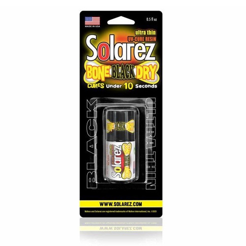Solarez Ultra Thin Bone-Dry Black – Brush Applicator