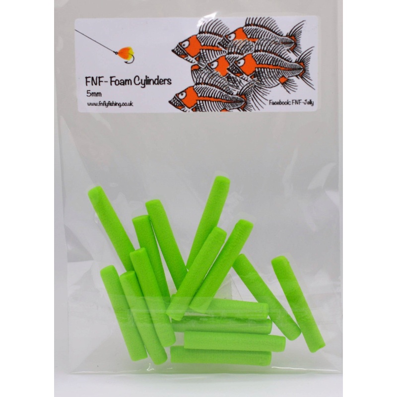 FNF Foam Cylinders|Yellow|Lime|White|Olive|Pink|3mm|4mm|5mm|6mm|7mm