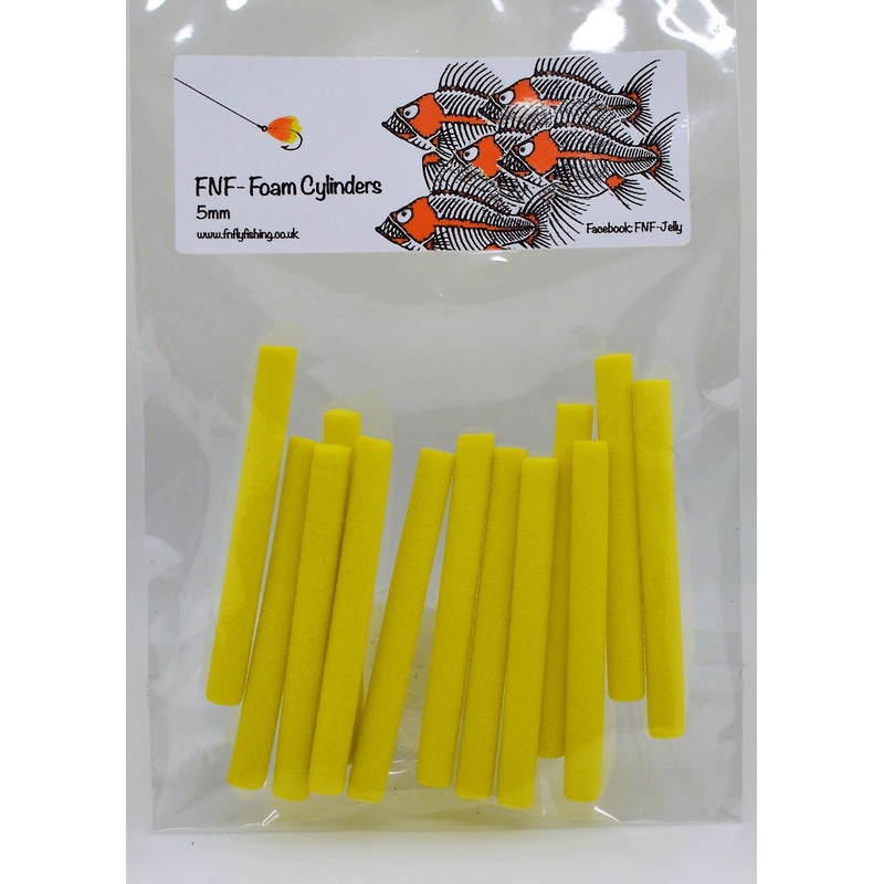 FNF Foam Cylinders|Yellow|Lime|White|Olive|Pink|3mm|4mm|5mm|6mm|7mm