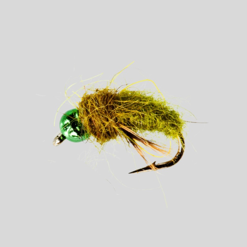 Nymph-Head Heavy Metal Caddis Larva