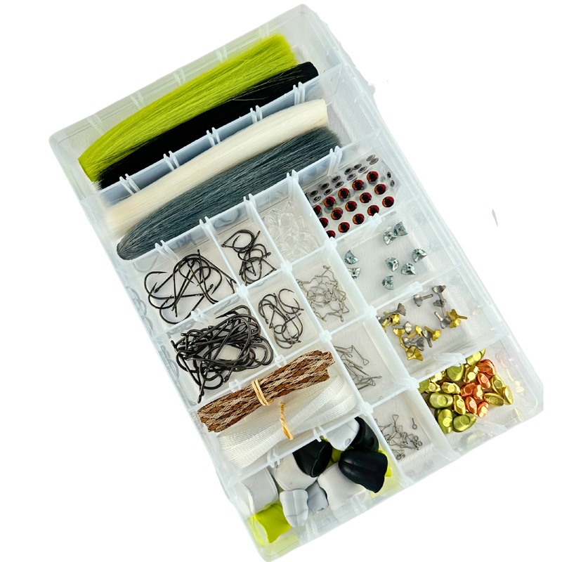 Bench Booster – Saltwater Flies Materials Assortment