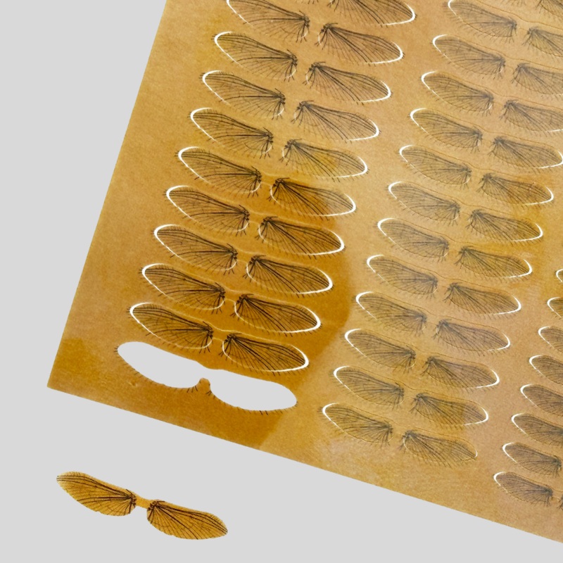 Mayfly Wings|Grey|Brown|Olive|Yellow