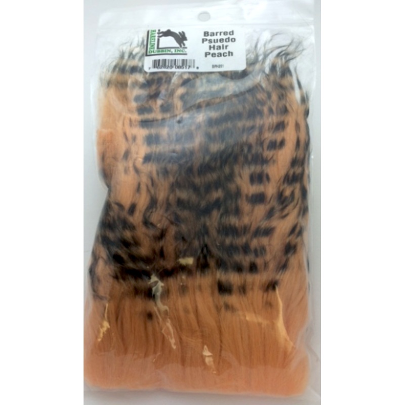 Barred Pseudo Hair|White|Peach